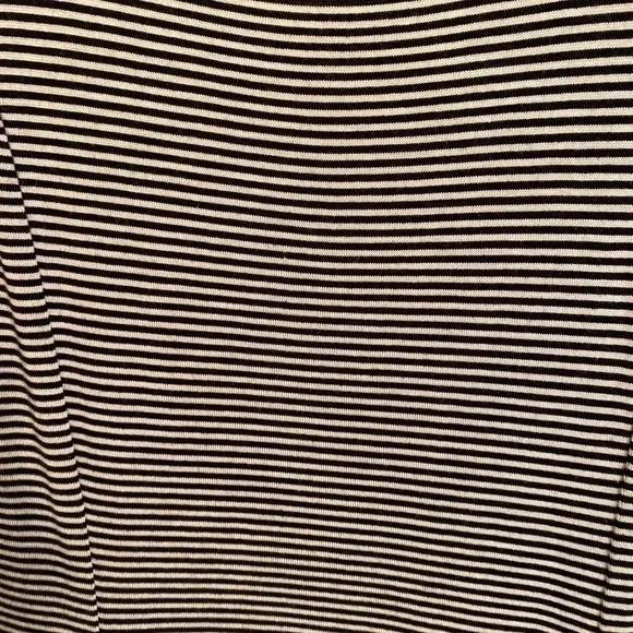 Black and white striped dress NWOT - Picture 2 of 5